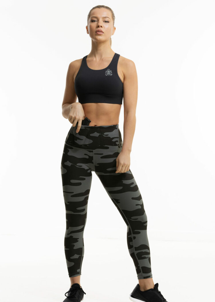 Concealed Carry Leggings, Twilight Camo