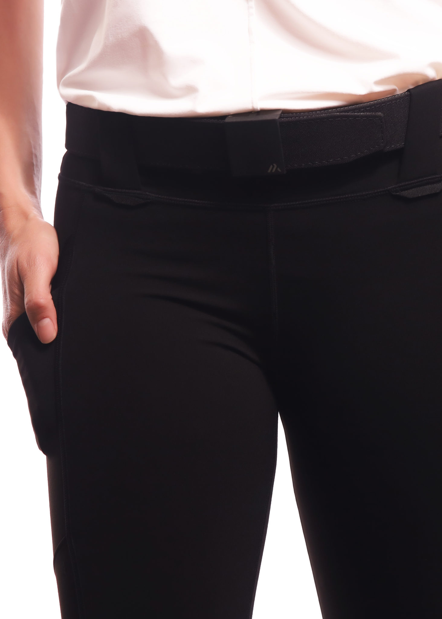 Buy Belt Loops,Pee/Regular/Tall Women's Pull-on Dress Yoga Pants Skinny  Ankle Pant Slim Fit Work Leggings Office Travel Commute Back Pockets, 27, Black,Size XS Online at desertcartINDIA
